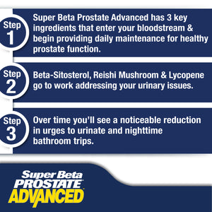 Super Beta Prostate Advanced - 2 Bottle Deal